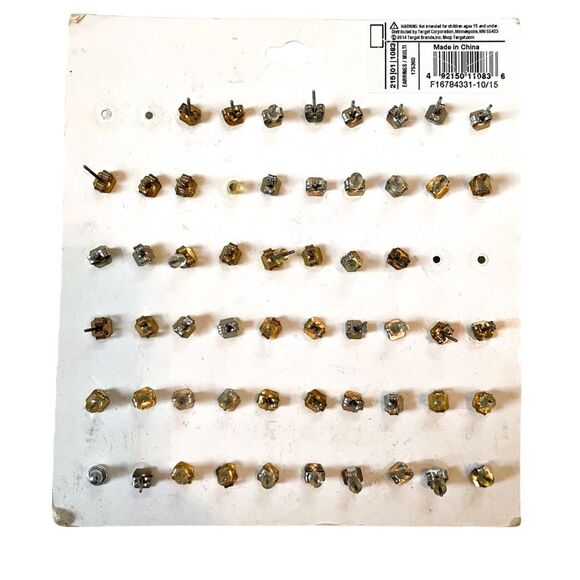 Target Women's Teen Stud Earring Pack Nickel Free Charm Summer Floral Set - Picture 2 of 2